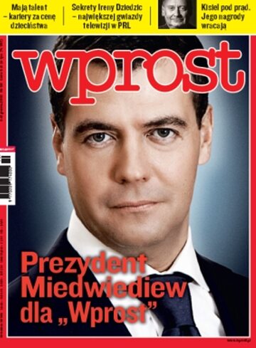 Okładka tygodnika WPROST: 50/2010
